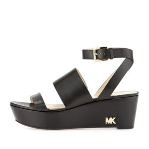 MK Black Posey Sandal 